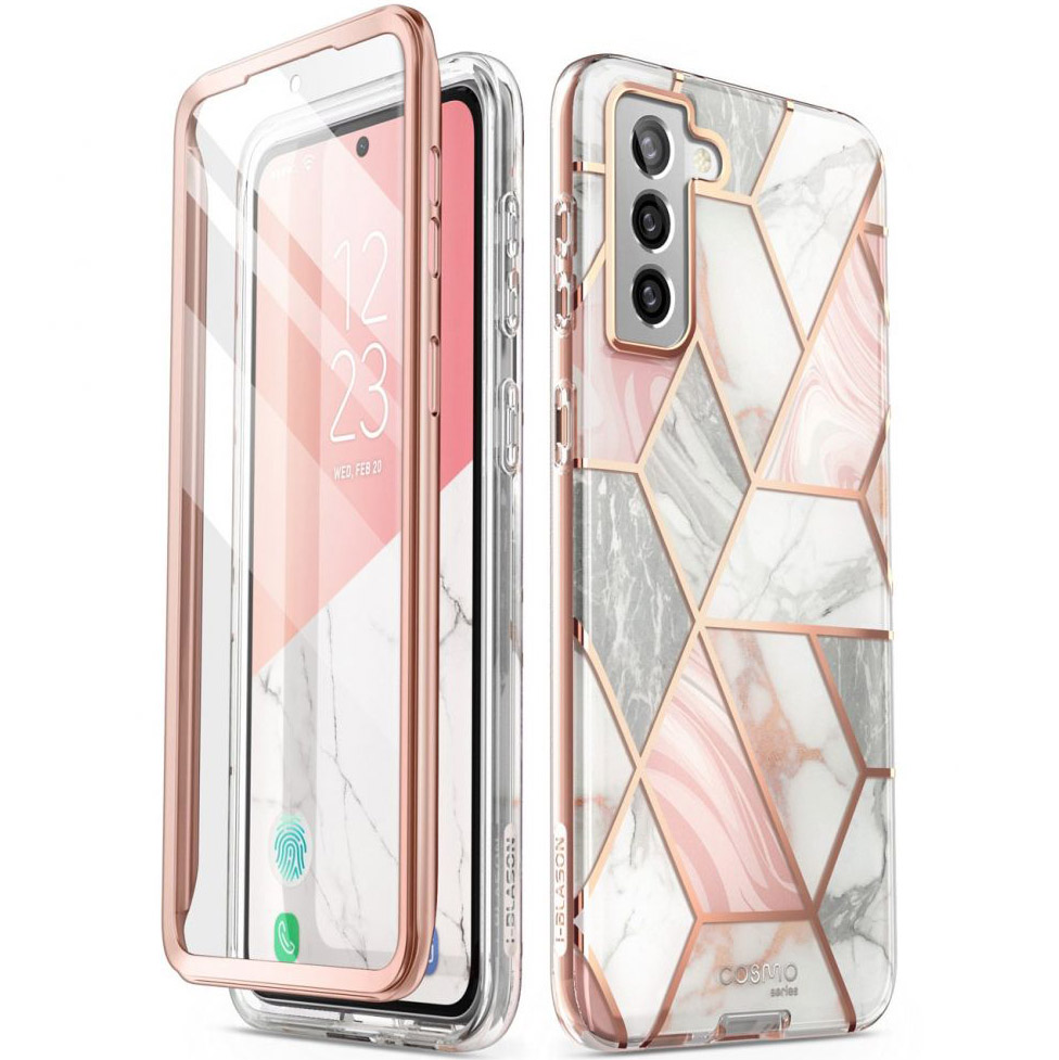 Etui pancerne (z wbudowana osłoną ekranu) Supcase i-Blason Cosmo do Galaxy S21 FE 5G.